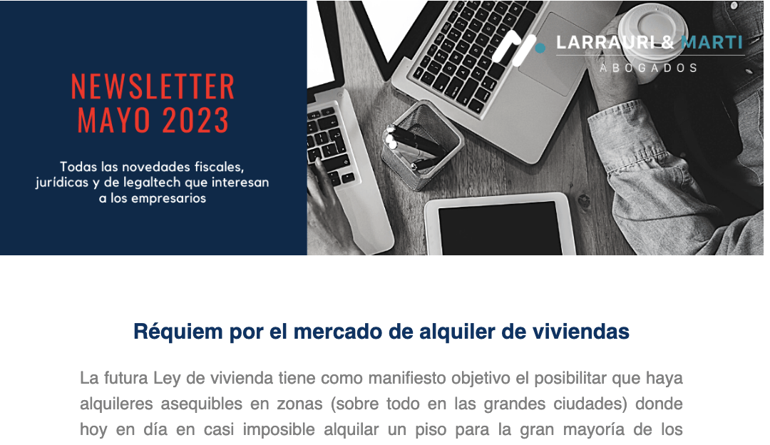 Newsletter de 2023-05-19