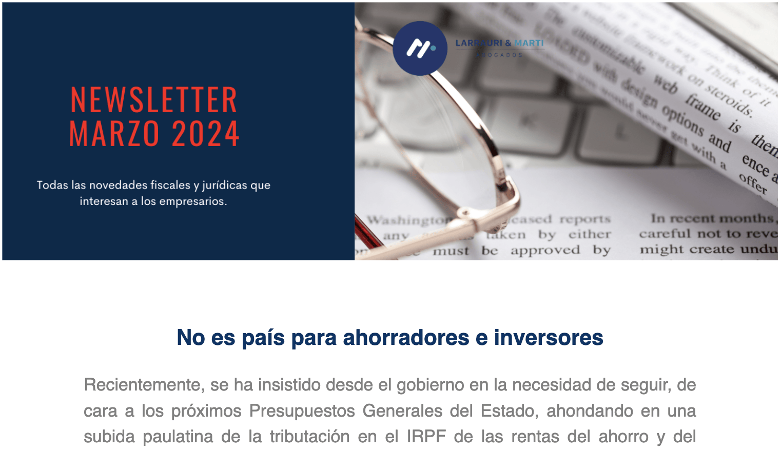 Newsletter de 2024-03-20