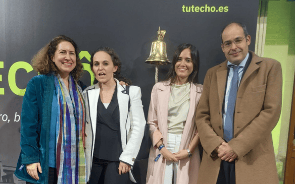 Toque de Campana por la salida a Bolsa de Techo Hogar SOCIMI, S.A.